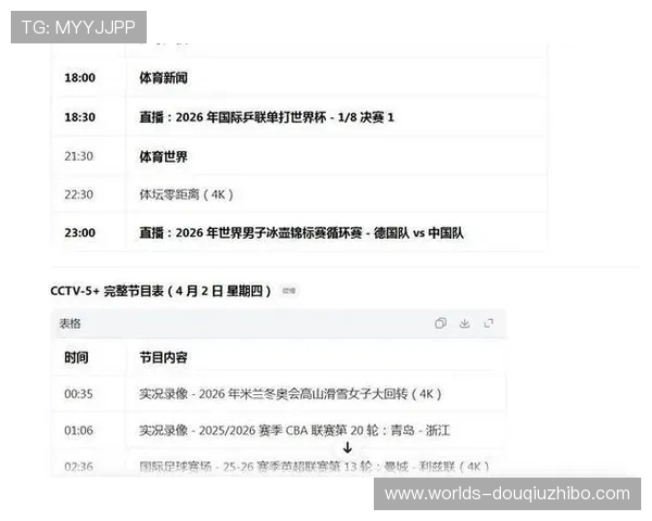 斗球直播官方平台的赛事直播时间表，掌握每场比赛的精彩瞬间